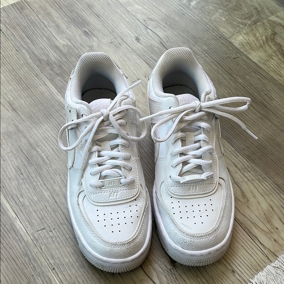 Wmns Air Force 1 Shadow 'Triple White' - Picture 2 of 6